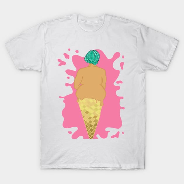 A Body Like Soft Serve T-Shirt by Revisionist Studio